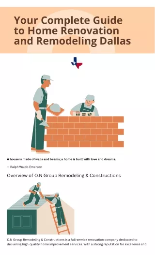 Your Complete Guide to Home Renovation and Remodeling Dallas