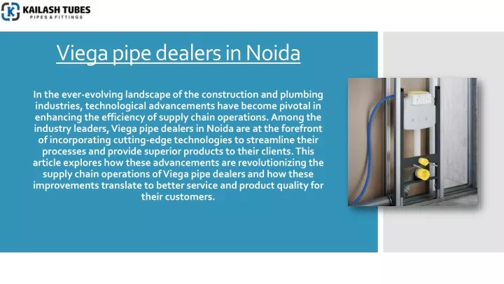 viega pipe dealers in noida