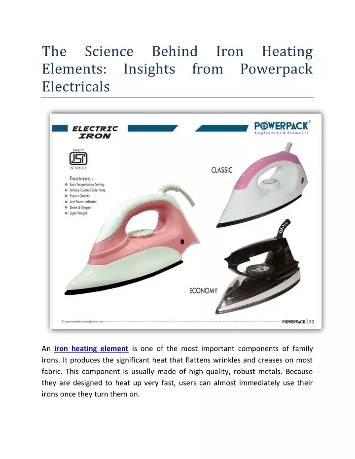 the elements insights from powerpack electricals