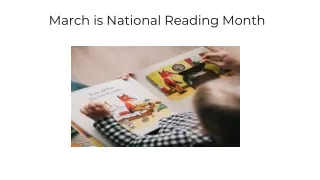 march is national reading month
