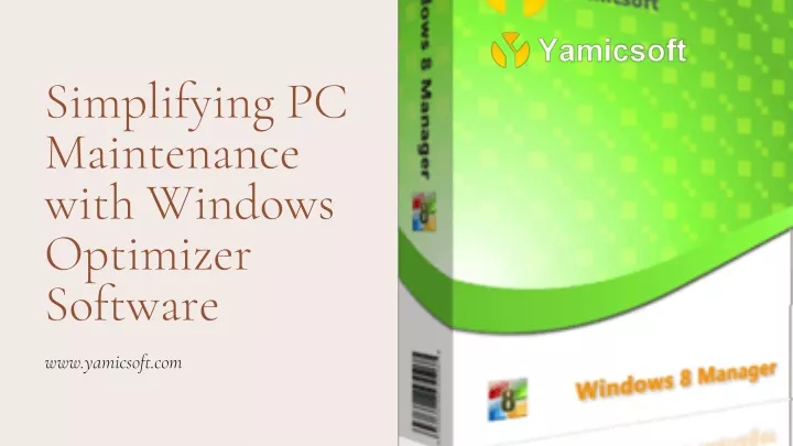 simplifying pc maintenance with windows optimizer