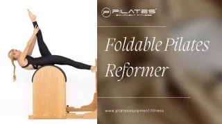 Foldable Pilates Reformer