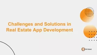 Challenges and Solutions in Real Estate App Development