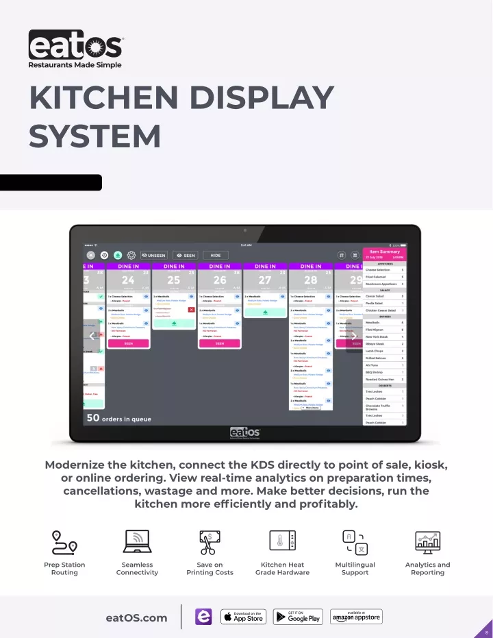 kitchen display system