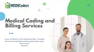 Medical Coding and Billing Services