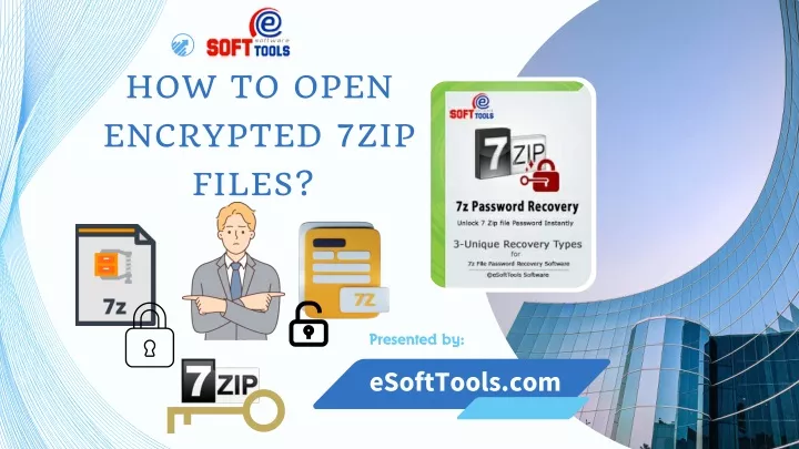 how to open encrypted 7zip files