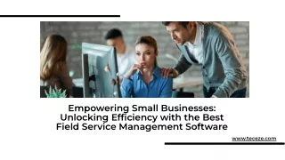 Best Field Service Management Software for Small Business