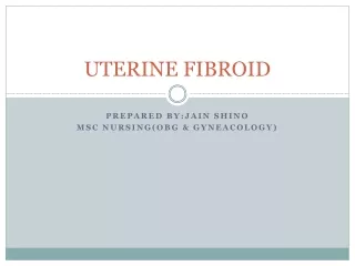 uterine fibroid