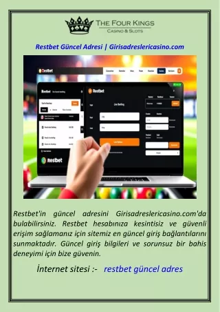 Restbet Güncel Adresi  Girisadreslericasino.com