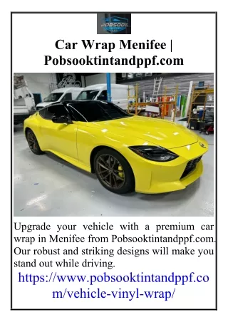 Car Wrap Menifee  Pobsooktintandppf.com