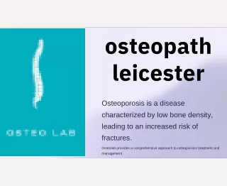 osteopath leicester