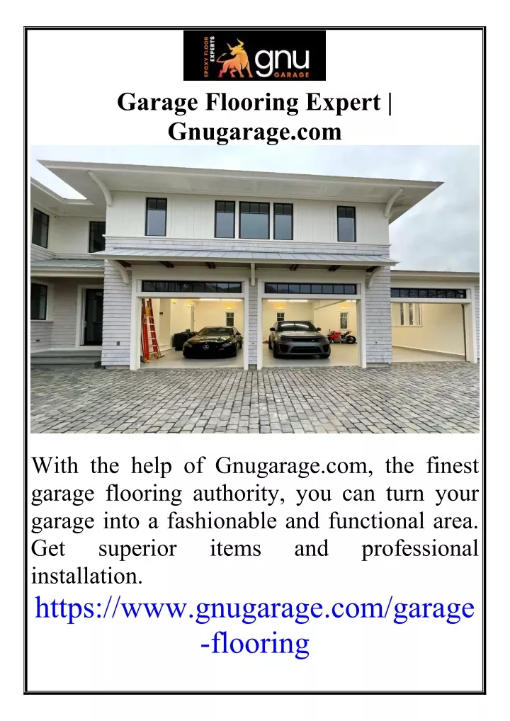 garage flooring expert gnugarage com