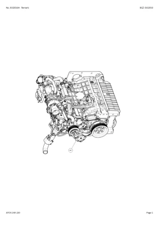 CLAAS ATOS 240-220 TRACTOR Parts Catalogue Manual (SN A7800001-A7809999)