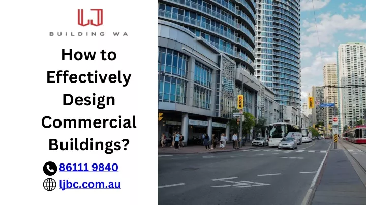 how to effectively design commercial buildings