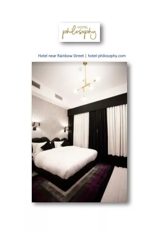 Hotel near Rainbow Street | hotel-philosophy.com