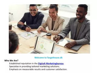 welcome to targethouse dk w ho we are established