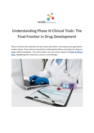 Phase III Clinical Trial