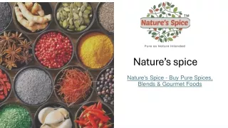 nature s spice