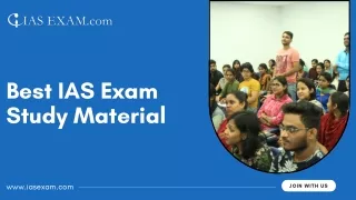 best ias exam study material