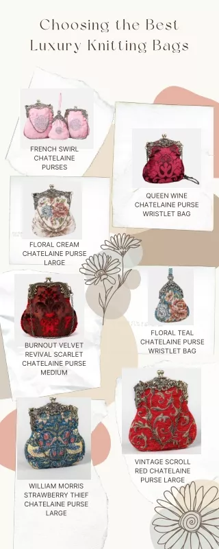 Luxury Knitting Bags