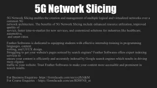 5g network slicing 5g network slicing enables