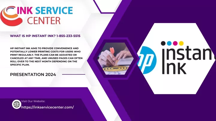 what is hp instant ink 1 855 233 5515