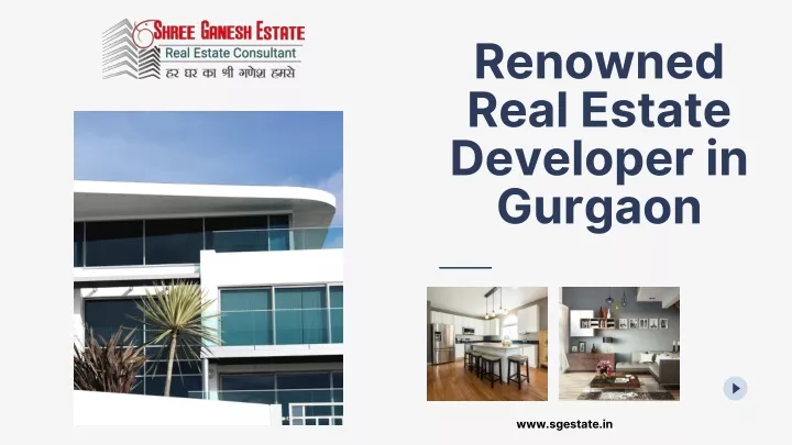 renowned real estate developer in gurgaon