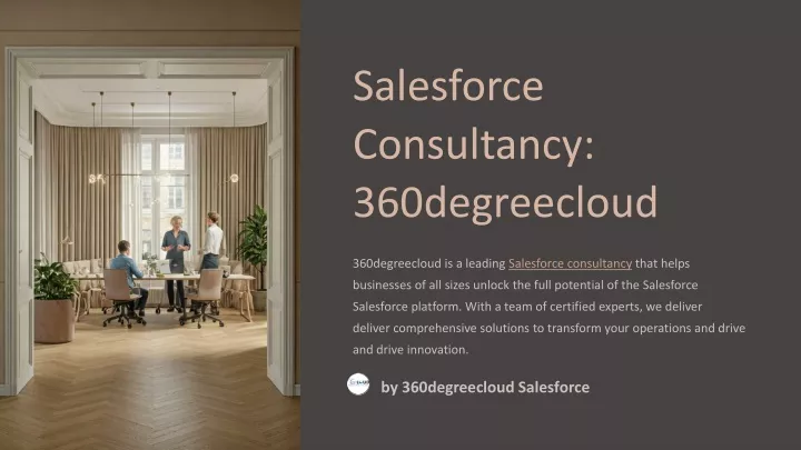 salesforce consultancy 360degreecloud