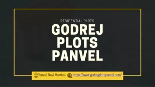 Godrej Plots Panvel | Ideal Plots for a Harmonious Living
