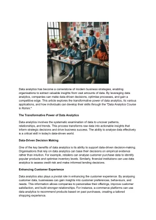 Unlocking the Potential of Data Analytics for Business Success (1)