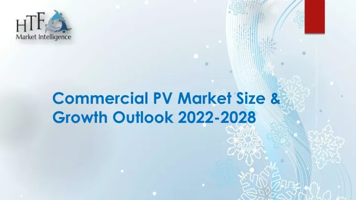 commercial pv market size growth outlook 2022 2028