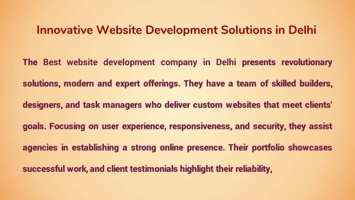 PPT - best website development company in delhi PowerPoint Presentation ...