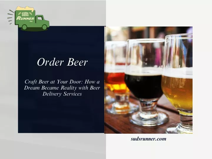 order beer