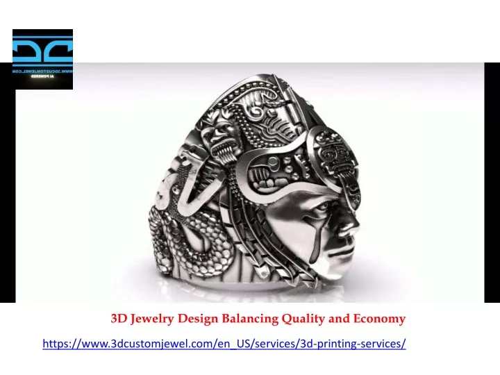 3d jewelry design balancing quality and economy