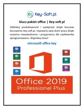 microsoft office key | Key-soft.pl