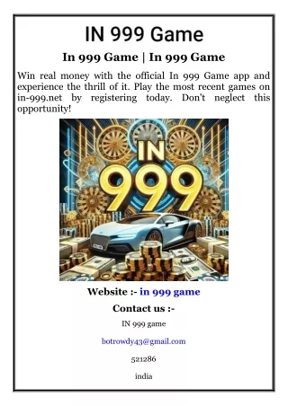 in 999 game in 999 game