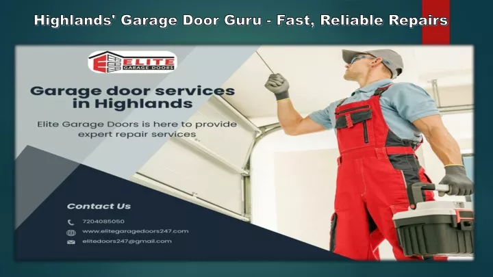 highlands garage door guru fast reliable repairs