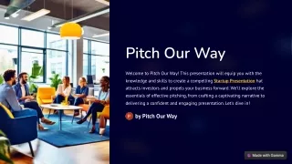 An Impactful Startup Presentation