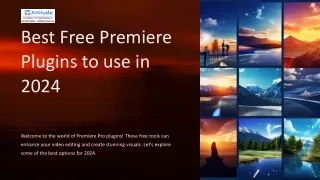 Best Free Premiere Plugins to use in 2024