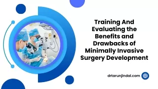 training and evaluating the benefits