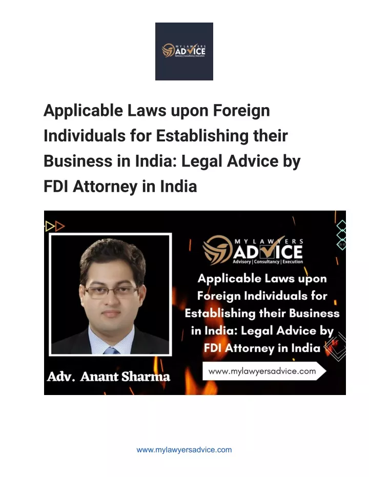 PPT - Applicable Laws upon Foreign Individuals PowerPoint Presentation ...