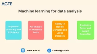 machine learning for data analysis