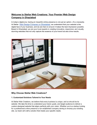 _Web Design Company in Ghaziabad
