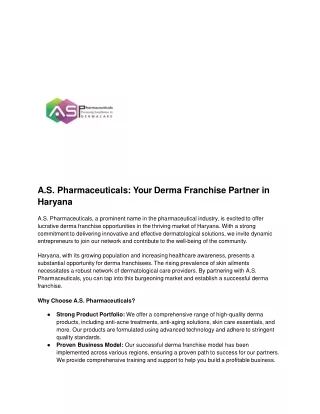_A.S. Pharmaceuticals
