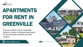 Discover Top-Rated Apartments for Rent in Greenville