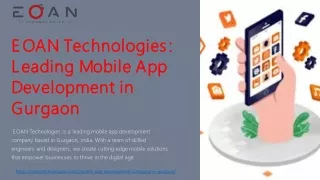 EOAN-Technologies-Leading-Mobile-App-Development-in-Gurgaon