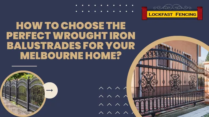 how to choose the perfect wrought iron