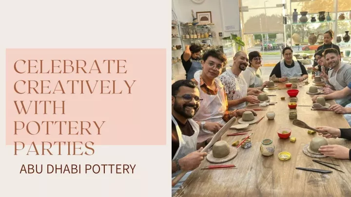 celebrate creatively with pottery parties