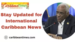 Stay Updated for international Caribbean news