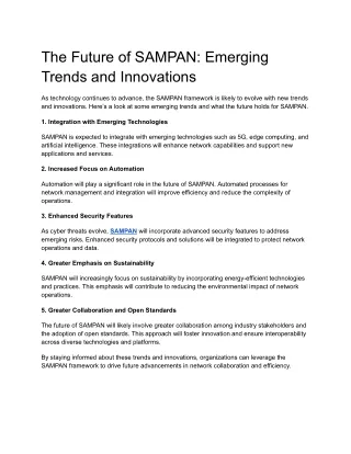 The Future of SAMPAN_ Emerging Trends and Innovations